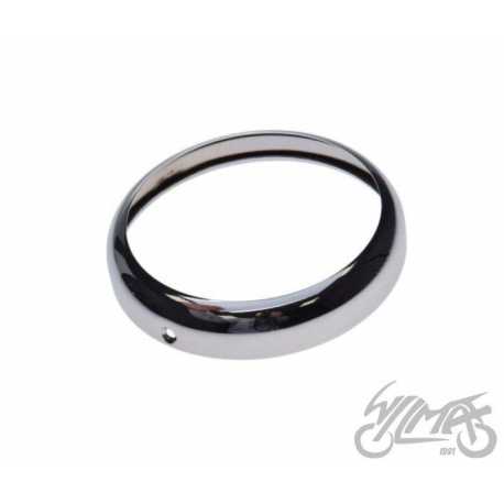 RAMKA LAMPY KOMAR METALOWA CHROM