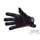 RĘKAWICE IM PLASTIK KEWLAR PERFOROWANE CZARNE L