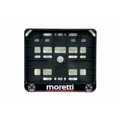 Ramka na tablice rejestracyjną Moretti do motocykla (doming)