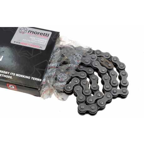 Łańcuch napędu Moretti 520H-130L (bez o-ring) do motoroweru