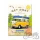 MAGNES VW BULLI LET GET AWAY 14330