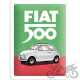 TABLICA PLAKAT 15X20 FIAT 500 ITALIAN COLOUR 26254