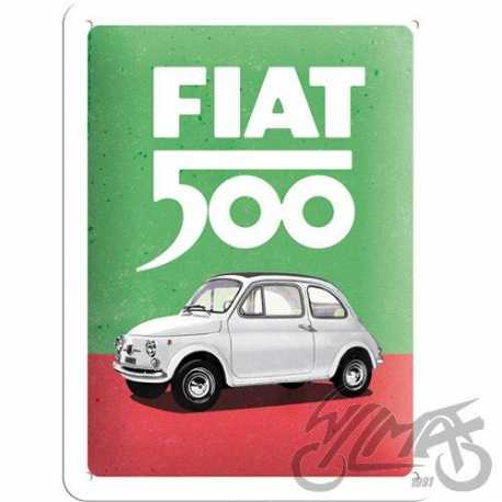 TABLICA PLAKAT 15X20 FIAT 500 ITALIAN COLOUR 26254