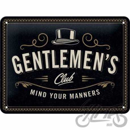 TABLICA PLAKAT 15X20 VESPA GENTELMENS 26249