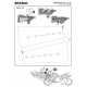STELAŻ DO SAKW PÓŁSZTYWNYCH SHAD DO YAMAHA MT07 18