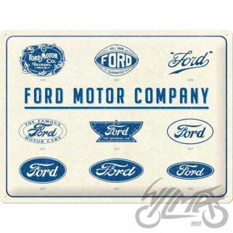 TABLICA PLAKAT 30x40 FORD LOGO EVOLUTION 23299
