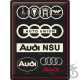 TABLICA PLAKAT 30x40 AUDI EVOLUTION 23306
