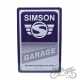 TABLICA SIMSON GARAGE
