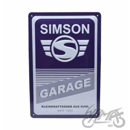 TABLICA SIMSON GARAGE