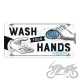 ZAWIESZKA 10x20 WASH YOUR HANDS 28047