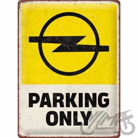 TABLICA PLAKAT 30x40 OPEL PARKING ONLY 23316