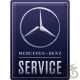 TABLICA PLAKAT 30x40 MERCEDES BENZ BLUE 23318