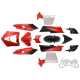 ZESTAW PLASTIKÓW NADWOZIA CZERWONY DO LONGJIA LJ50
