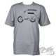 T-SHIRT SIMSON GRAU SCHWALBE BASIC L