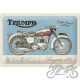 TABLICA PLAKAT 20x30 TRIUMPH BONNEVILLE 22332