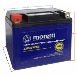 Akumulator Moretti MFPX12 litowo jonowy