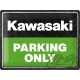 TABLICA PLAKAT 30x40 KAWASAKI PARKING ONLY 23331