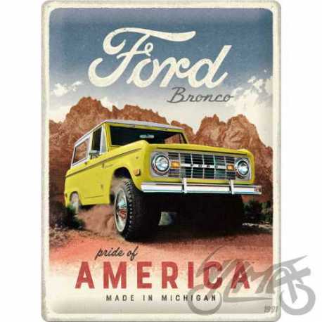 TABLICA PLAKAT 30x40 FORD BRONCO PRIDE 23322