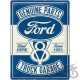 TABLICA PLAKAT 30x40 FORD V8 TRUCK GARAGE 23323