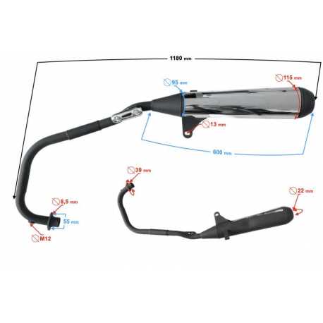 Tłumik Classic 125 (Euro 5)