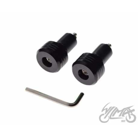 KOŃCÓWKA KIEROWNICY CZARNA