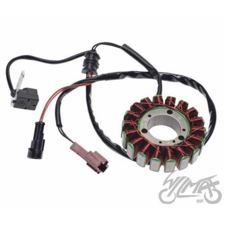 STATOR ISKROWNIK 18 CEWEK DO PIAGGIO MP3 400 500