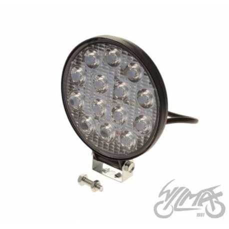 LAMPA DODATKOWA LED 42W SZPERACZ ATV OKRĄGŁA