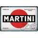 TABLICA PLAKAT 20x30 MARTINI LOGO WHITE 22346