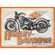 TABLICA PLAKAT 30x40 HARLEY DAVIDSON MOTOR 23334