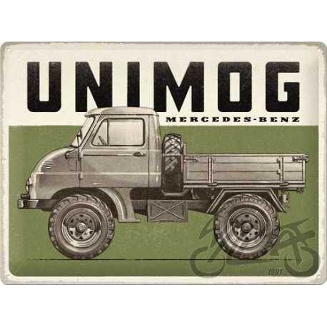 TABLICA PLAKAT 30x40 MERCEDES UNIMOG VINTA 23338