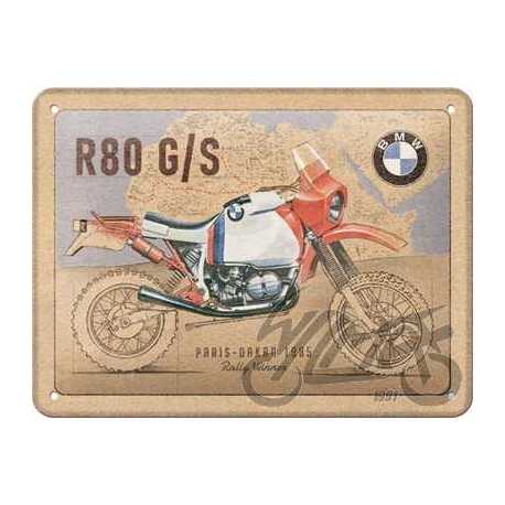 TABLICA PLAKAT 15X20 BMW R80GS PARIS DAKAR 26264