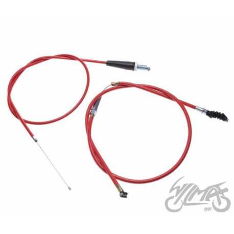 LINKA GAZU I SPRZĘGŁA DO HONDA CRF50 PITBIKE