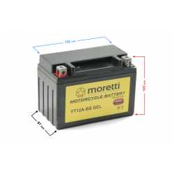 Akumulator Moretti AGM (Gel) MT12A-BS