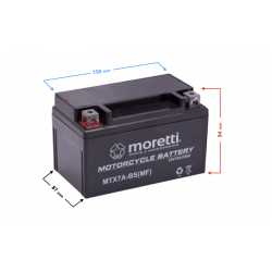 Akumulator Moretti AGM (Gel) MTX7A-BS