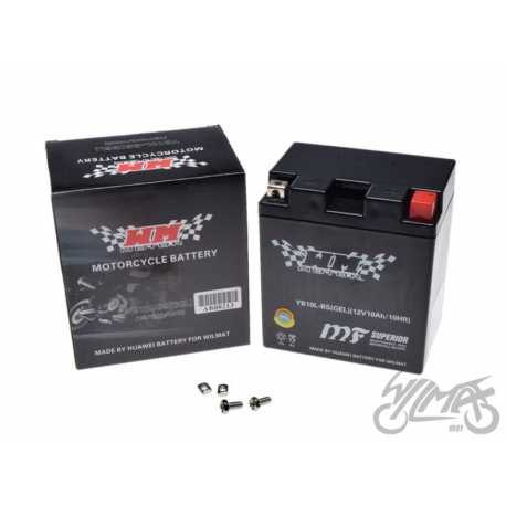 AKUMULATOR YB10L-BS (GEL) WM MOTOR 12 VOLT