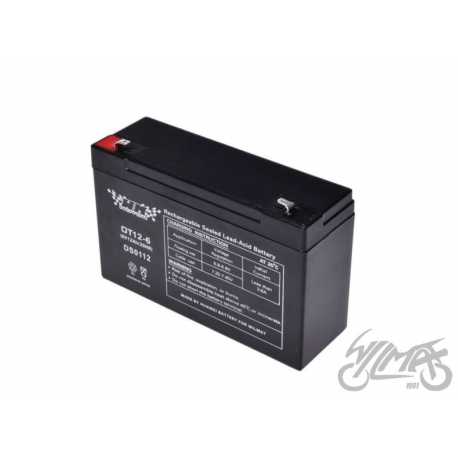 AKUMULATOR ŻELOWY 12Ah WM MOTOR 6 VOLT OT12-6