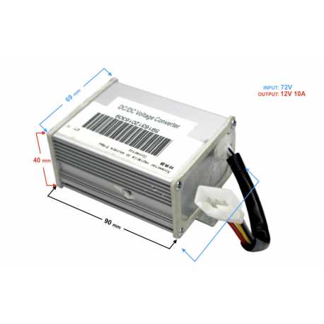 Konwerter napięcia do skutera E-Max