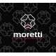 Kufer Moretti, MR-711, 32l, czarny, czerwony odblask