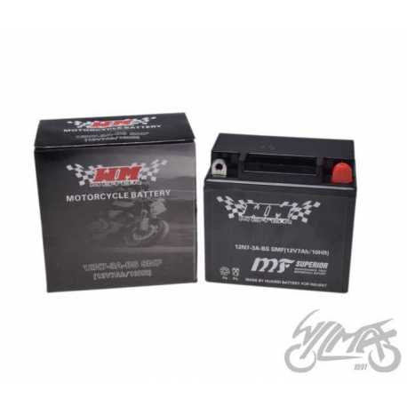 AKUMULATOR 12N7-3A-BS WM MOTOR 12 VOLT SMF