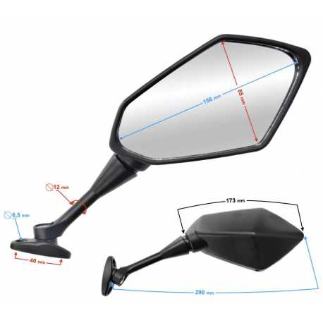 Lusterka kpl. Blade