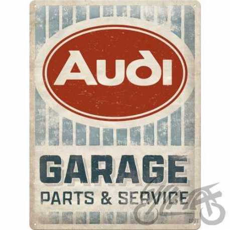 TABLICA PLAKAT 30x40 AUDI GARAGE 23349