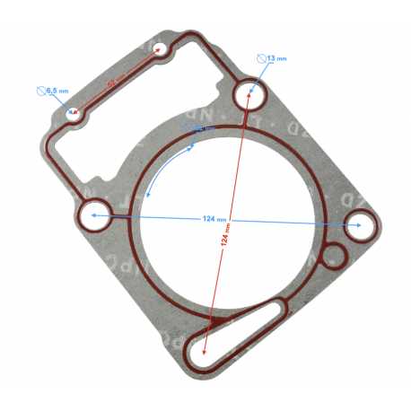 Uszczelka pod cylinder NXT300