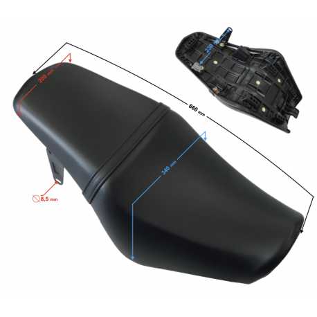 Kanapa do motocykla Classic 125