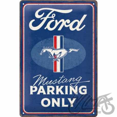 TABLICA PLAKAT 20x30 FORD MUSTANG PARKING 22398