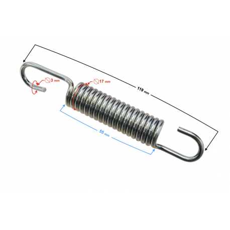 Sprężyna podpory centralnej do motoroweru Fighter 2 / Sprint 2