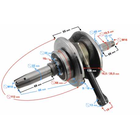 Wał Korbowy Do Motocykla Classic 125