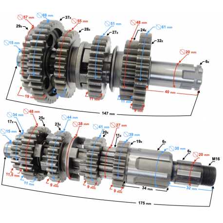 Skrzynia Biegów Gt 125
