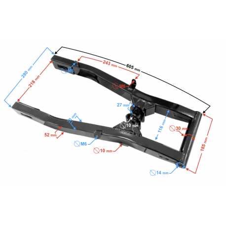 Wahacz Tylnego Zawieszenia Do Motoroweru Fr 2
