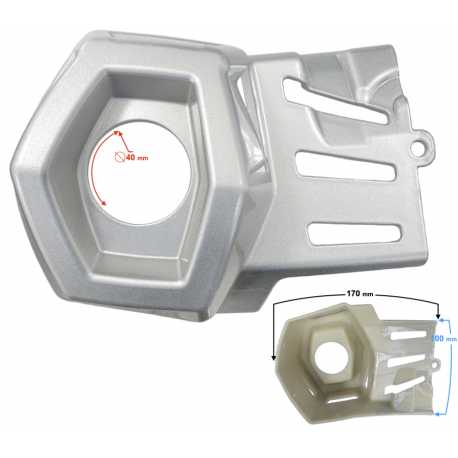 Osłona Wylotu Tłumika Prawa Hyper 125