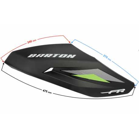 Obudowa Przednia Prawa Zielona Do Motoroweru Fr 2